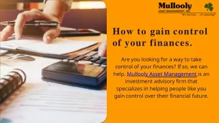 How to gain control of your finances-converted