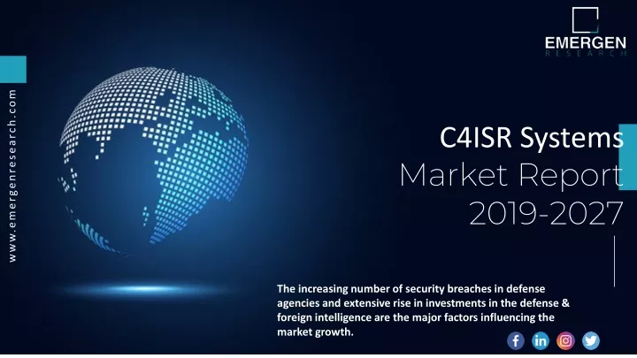 c4isr systems market report 2019 2027