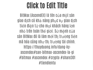 click to edit title