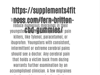 https://supplements4fitness.com/fern-britton-cbd-gummies/