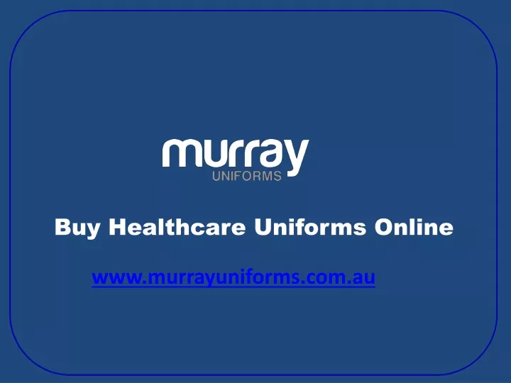 buy healthcare uniforms online