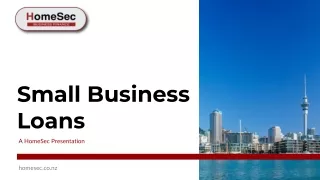 small business loans