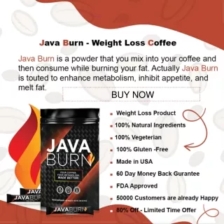 Java Burn - Healthy Weight Loss Coffee to boost your metabolism