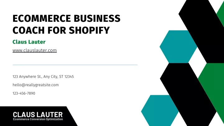 Shopify commerce discount coach