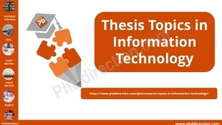 thesis topics in information technology