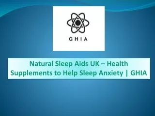 Best Natural Sleep Aid Uk