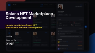 Solana NFT Marketplace Development