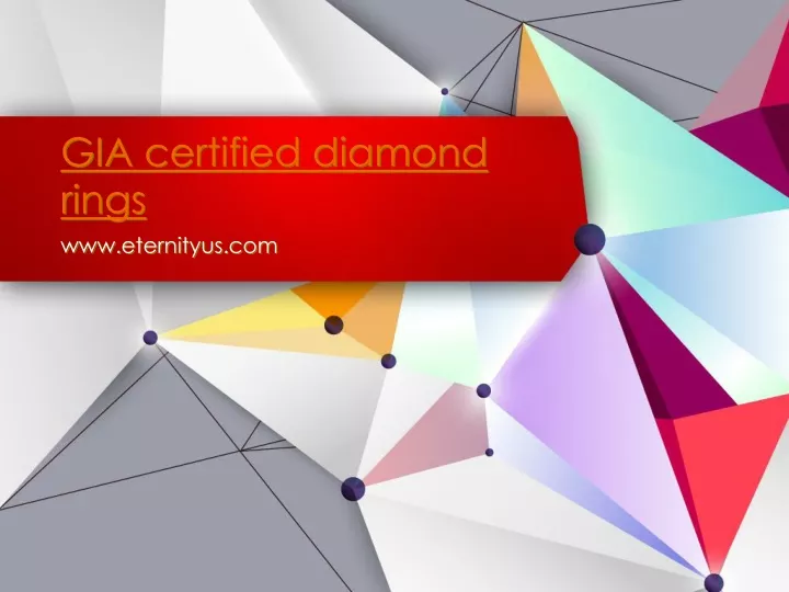 gia certified diamond rings