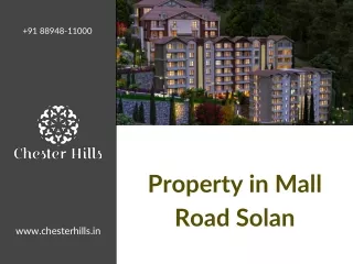 Property in Mall Road Solan