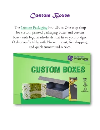 custom boxes