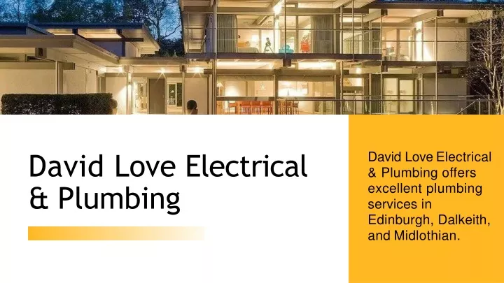 david love electrical plumbing