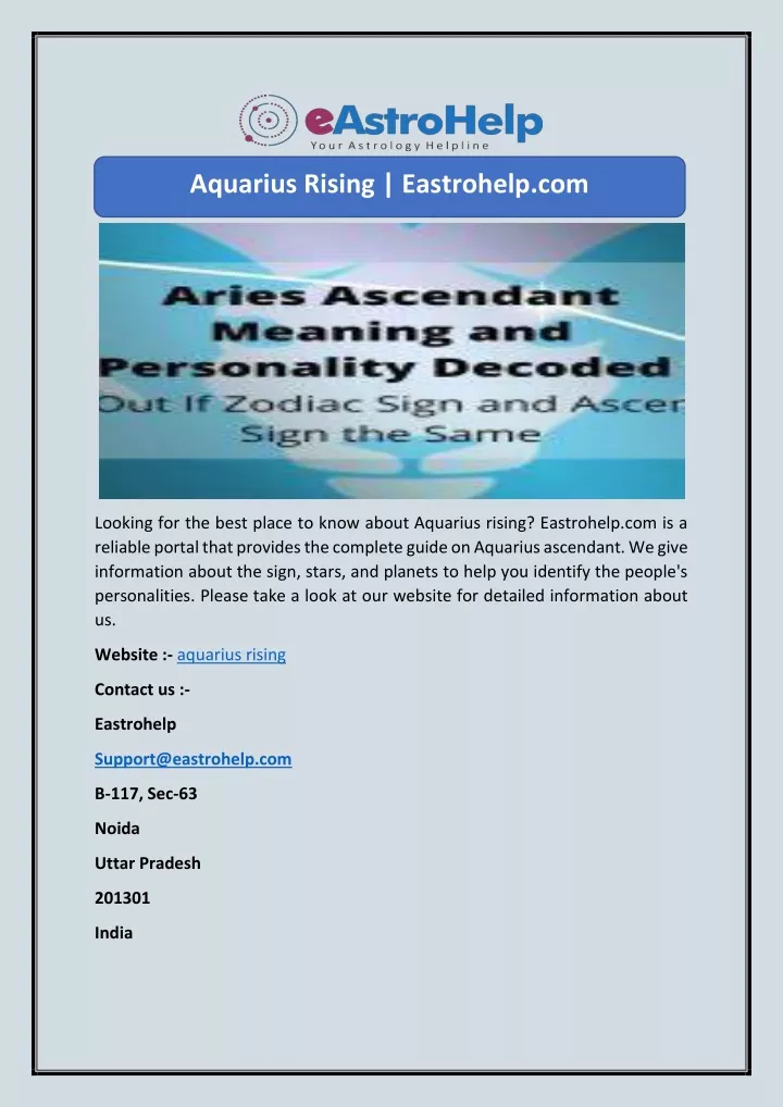 aquarius rising eastrohelp com