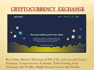 cryptocurrency exchange