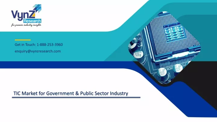tic market for government public sector industry