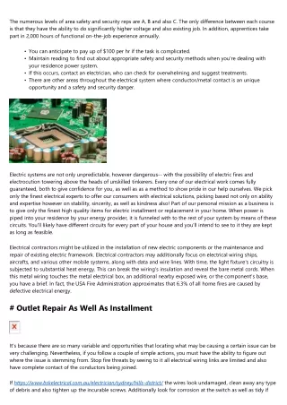 What Can You Anticipate From A Job As An Electrical Contractor?