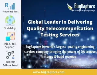 Telecom Testing Services –BugRaptors