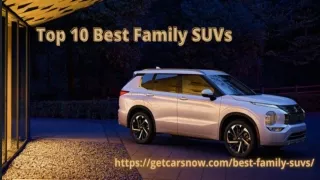 Top 10 Best Family SUVs