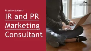 IR and PR Marketing