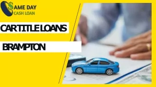 Car Title Loans Brampton