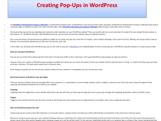 Wordpress Development Company in Mumbai