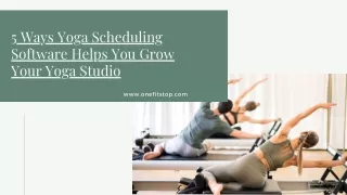 5 Ways Yoga Scheduling Software Helps You Grow Your Yoga Studio