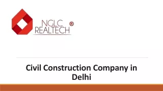 Civil construction company in Delhi