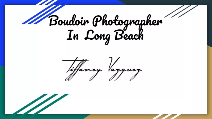 boudoir photographer in long beach