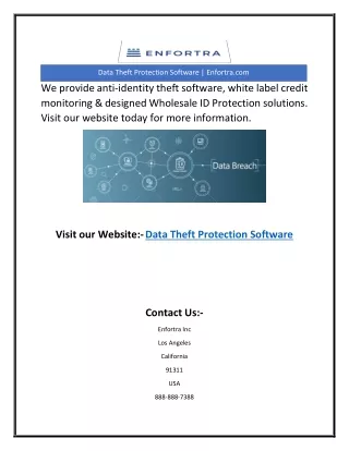 data theft protection software enfortra com