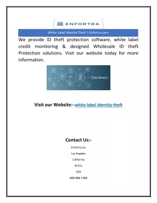 white label identity theft enfortra com