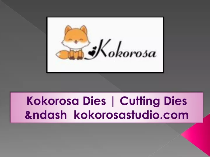 kokorosa dies cutting dies ndash kokorosastudio