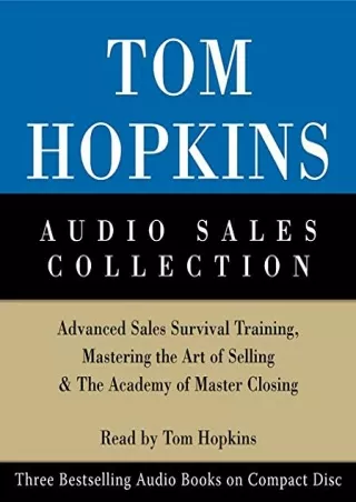 READ Tom Hopkins Audio Sales Collection