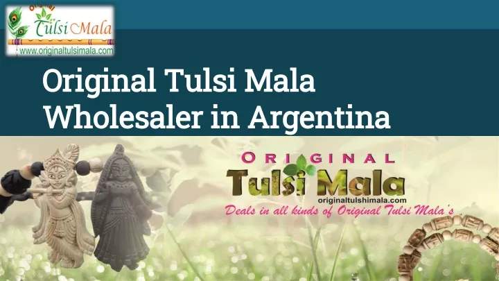 original tulsi mala wholesaler in argentina