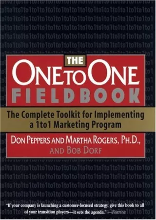 EBOOK The One to One Fieldbook
