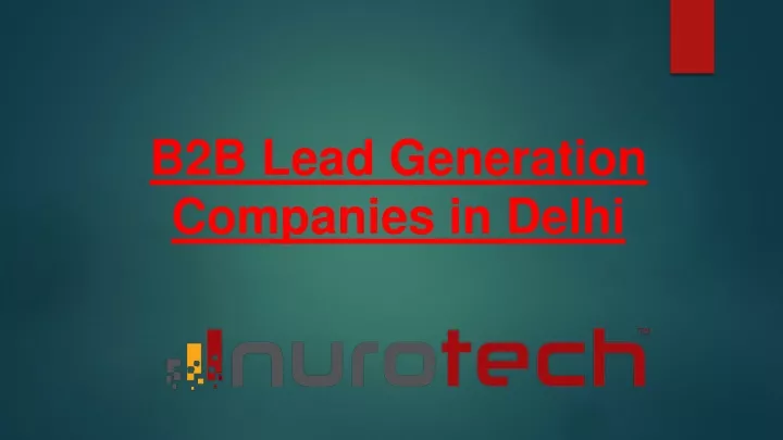 b2b lead generation companies in delhi