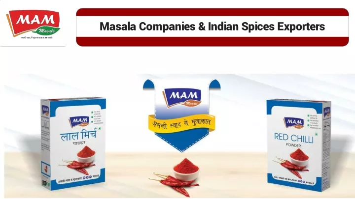 masala companies indian spices exporters