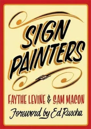 EBOOK Sign Painters