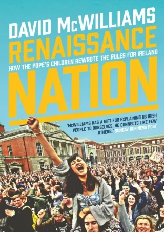 EPUB Renaissance Nation How The Pope’s Children Rewrote the Rules for Ireland
