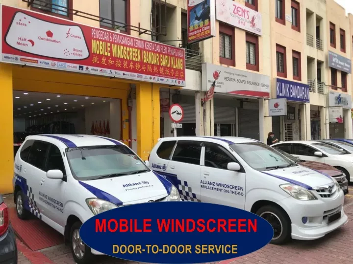 mobile windscreen