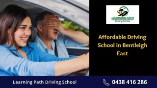 Affordable Driving School in Bentleigh East