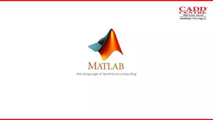 the language of technical computing