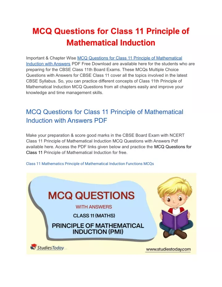 mcq questions for class 11 principle