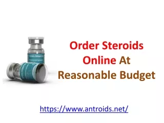Order steroids online at reasonable budget