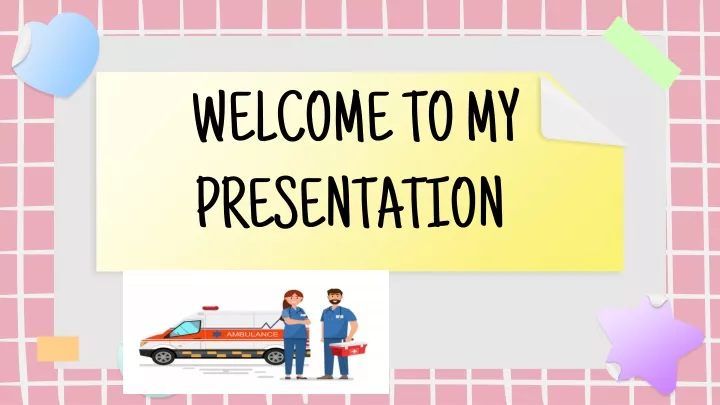 welcome to my presentation