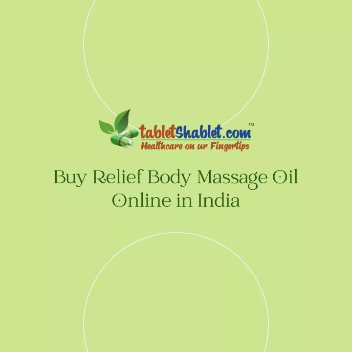 buy relief body massage oil online in india