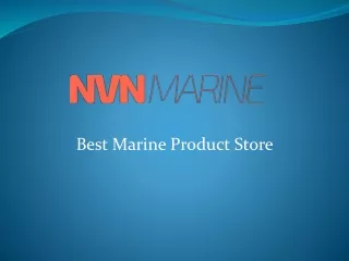 NVN Marine - Best Marine Products with Best Prices