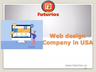 Top Web design company in USA - Futurios Technologies