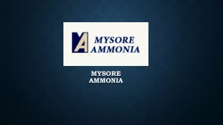 distributor of ammonia in India