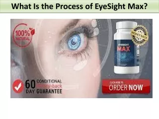 What Is the Process of EyeSight Max?