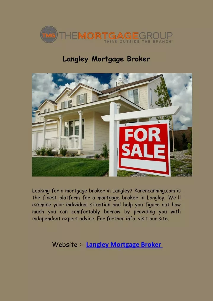 langley mortgage broker