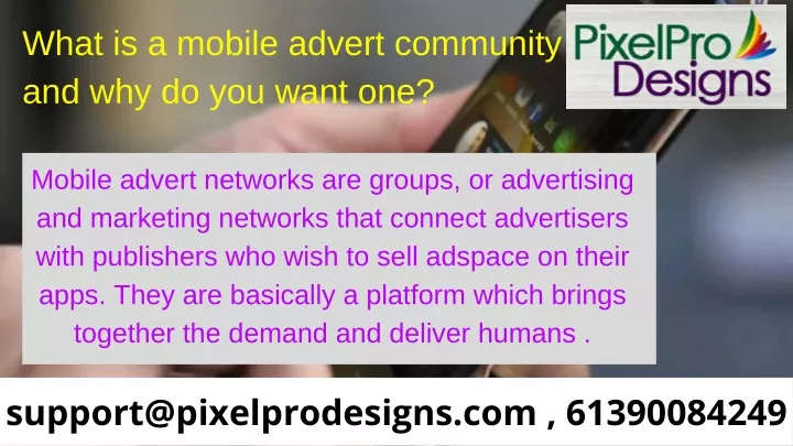 what is a mobile advert community